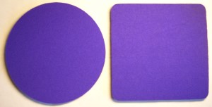 Blank Purple Coasters