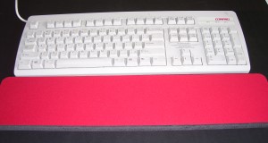 Blank Red Wrist Rests